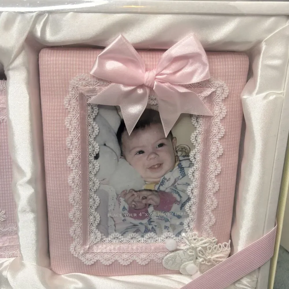 Child Of God Photo Book w/Matching Photo Frame Box Set Pink Girls